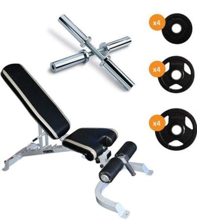 OJAM Gym and Fitness - Force USA FID Bench & Dumbbell Package