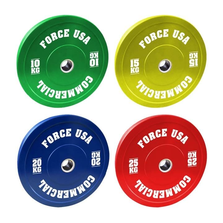 OJAM Gym and Fitness - Force USA Pro Grade Coloured Bumper Plates (Sold individually)