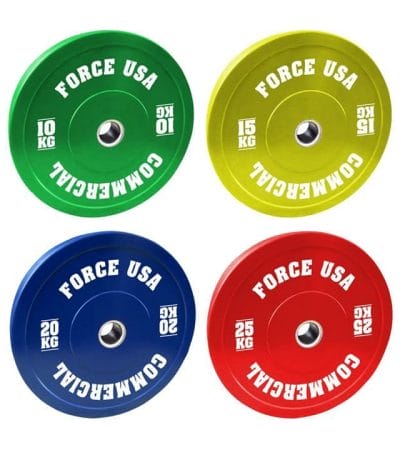 OJAM Gym and Fitness - Force USA Pro Grade Coloured Bumper Plates (Sold individually)