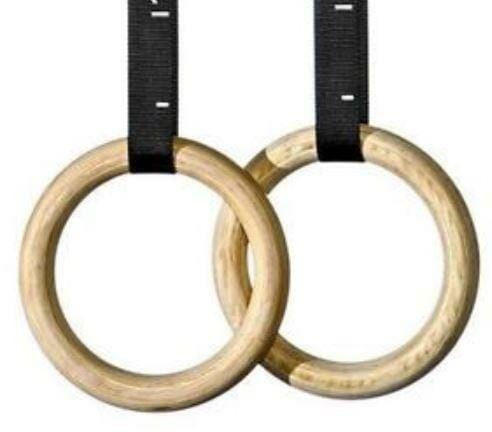 OJAM Gym and Fitness - Morgan Competition Grade Gymnastic / Gym Wooden Rings