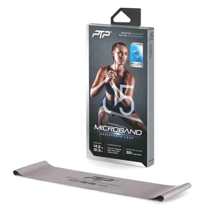 OJAM Gym and Fitness - PTPFit Microband Ultimate (Silver)