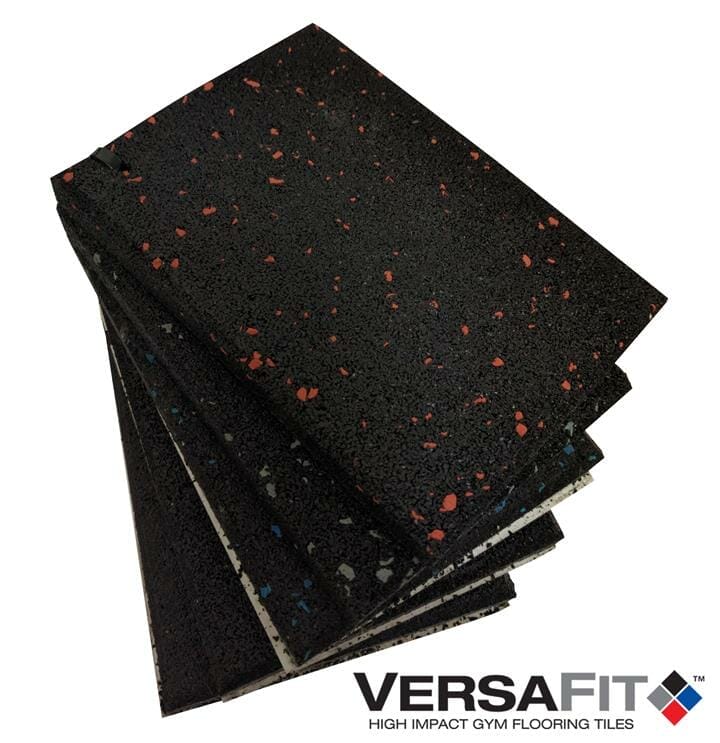 OJAM Gym and Fitness - VersaFit Rubber Gym Tiles Sample Pack