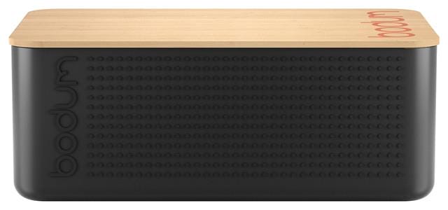 OJAM Online Shopping - BODUM Bistro Bread Bin Black