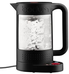 OJAM Online Shopping - BODUM Bistro Double Wall 1.1l Kettle Black with Temperature control