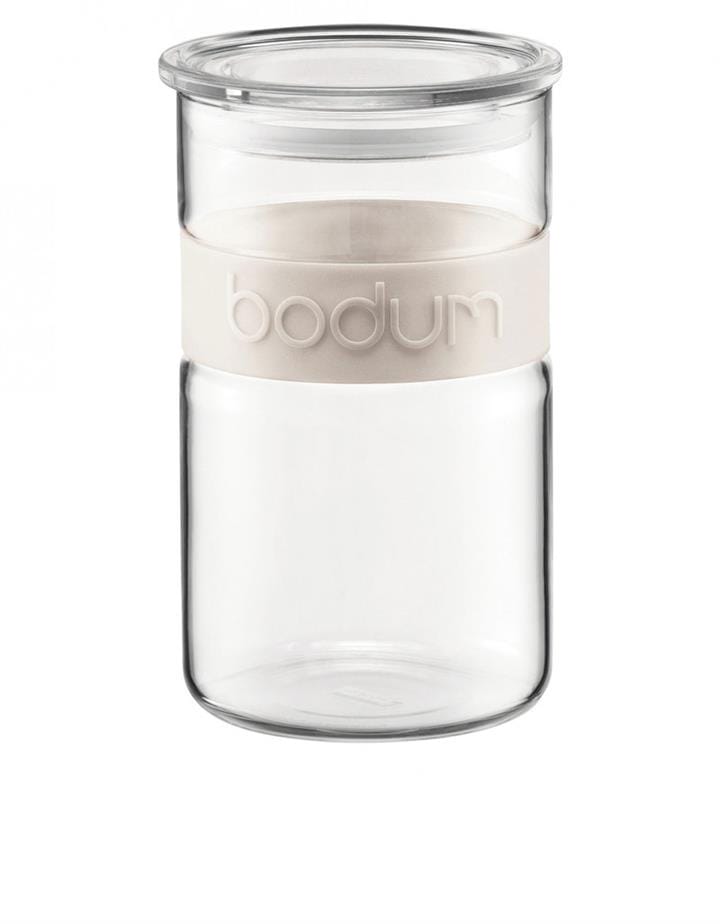 OJAM Online Shopping - BODUM Presso Storage Jar Off White 2.0l