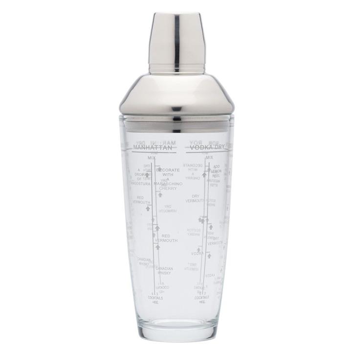 OJAM Online Shopping - BarCraft 700ml Glass Cocktail Shaker