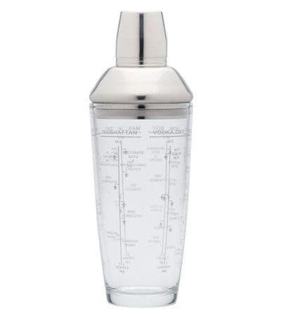 OJAM Online Shopping - BarCraft 700ml Glass Cocktail Shaker