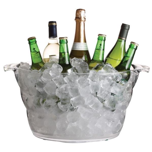 OJAM Online Shopping - BarCraft Acrylic Large Oval Drinks Pail / Cooler
