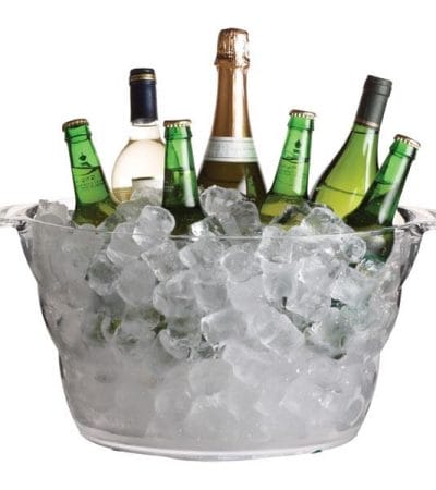 OJAM Online Shopping - BarCraft Acrylic Large Oval Drinks Pail / Cooler