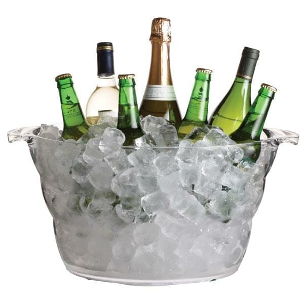 OJAM Online Shopping - BarCraft Acrylic Large Oval Drinks Pail or Cooler