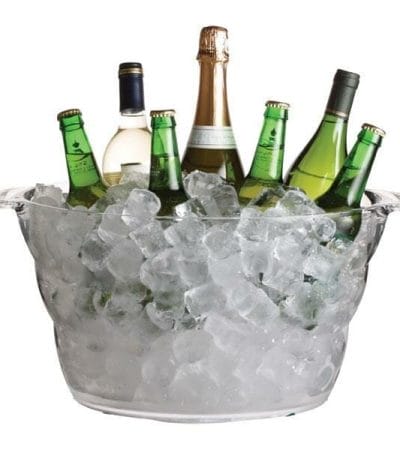 OJAM Online Shopping - BarCraft Acrylic Large Oval Drinks Pail or Cooler