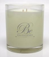OJAM Online Shopping - Be Enlightened Triple Scented 80hr Candle Lavender & Mint