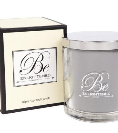 OJAM Online Shopping - Be Enlightened Triple Scented 80hr Candle Precious Woods