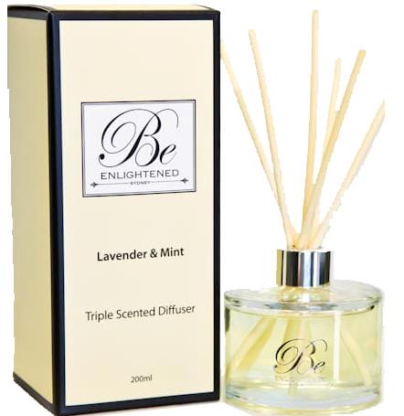 OJAM Online Shopping - Be Enlightened Triple Scented Diffuser Lavender & Mint