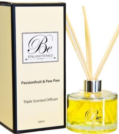 OJAM Online Shopping - Be Enlightened Triple Scented Diffuser Passionfruit & Paw Paw