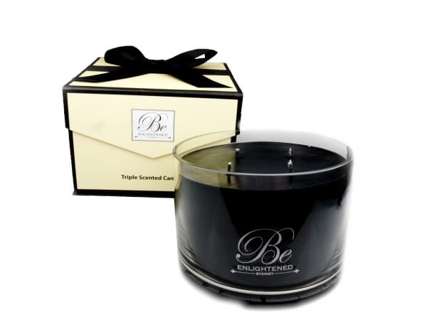 OJAM Online Shopping - Be Enlightened Triple Scented Luxury Candle Oriental Baies