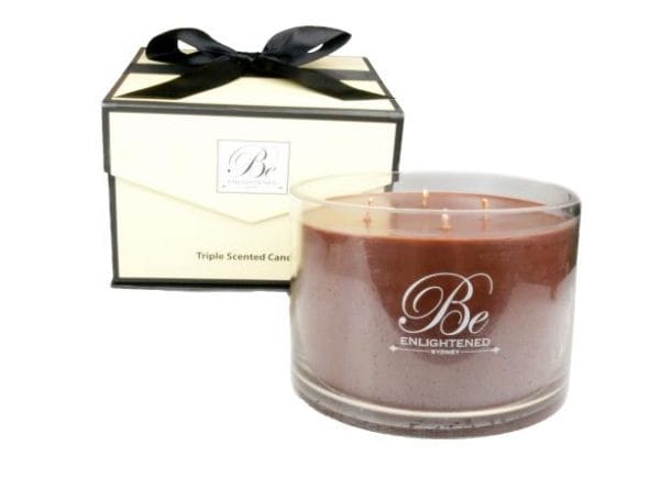 OJAM Online Shopping - Be Enlightened Triple Scented Luxury Candle Vanilla