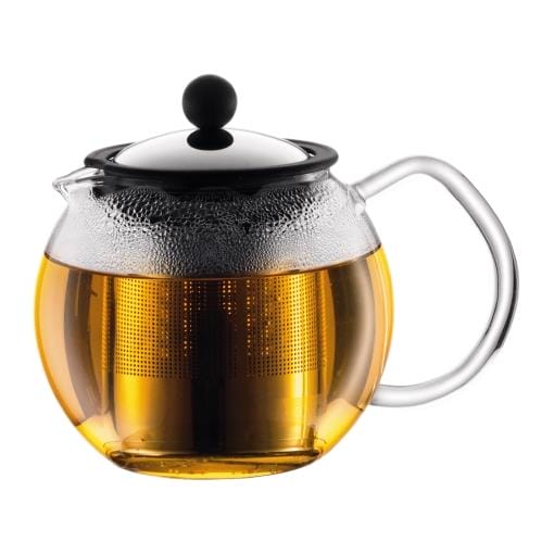 OJAM Online Shopping - Bodum ASSAM Tea press with s/s filter, 0.5 l, 17 oz Shiny