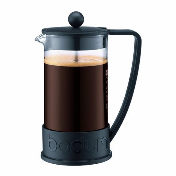 OJAM Online Shopping - Bodum Brazil French Press Coffee Maker 8 Cup 1.0 Litre Black