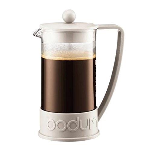 OJAM Online Shopping - Bodum Brazil French Press Coffee Maker 8 Cup 1.0 Litre Off White
