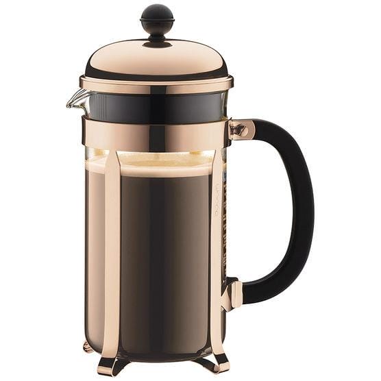 OJAM Online Shopping - Bodum Chambord Coffee maker, 8 cup, 1.0l, 34 oz, Copper