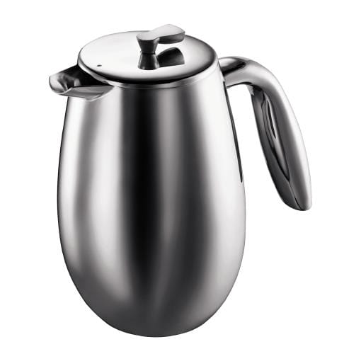 OJAM Online Shopping - Bodum Columbia Coffee maker, double wall, 8 cup, 1.0 l, 34 oz, s/s Shiny