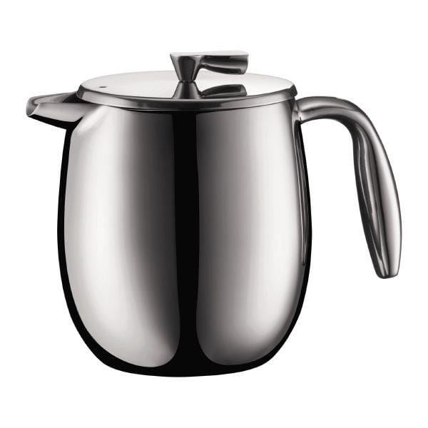 OJAM Online Shopping - Bodum Columbia French Press Coffee Maker Double wall 4 cup 0.5 l 17 oz s/s Shiny