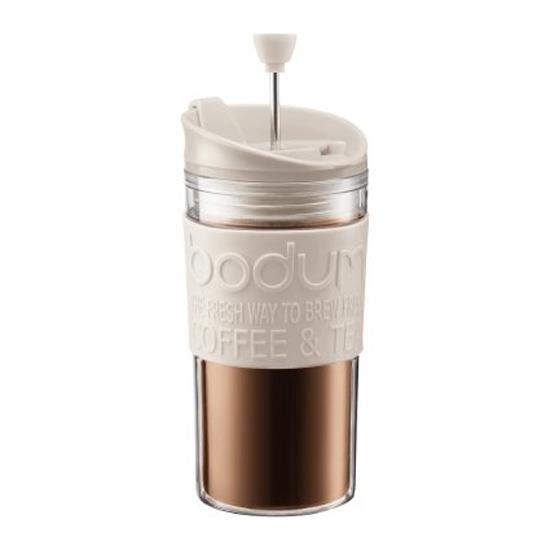 OJAM Online Shopping - Bodum Travel Press 350ml Off White