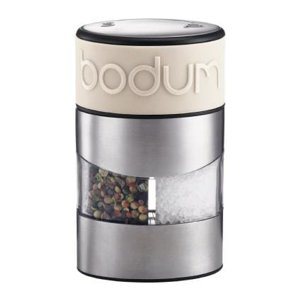 OJAM Online Shopping - Bodum Twin Salt & Pepper Grinder Off White