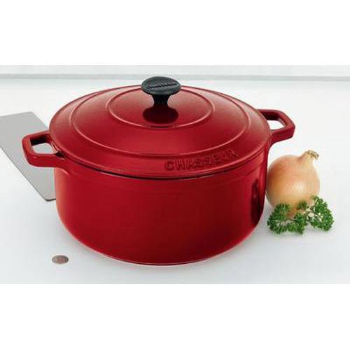 OJAM Online Shopping - Chasseur Federation Red Round French Oven 26cm / 5.2 Litre
