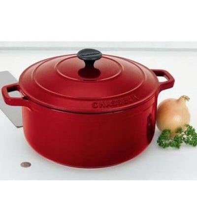 OJAM Online Shopping - Chasseur Federation Red Round French Oven 26cm / 5.2 Litre