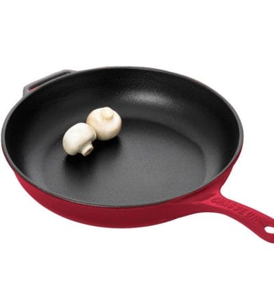 OJAM Online Shopping - Chasseur Fry Pan with Cast Handle 28cm - Federation Red