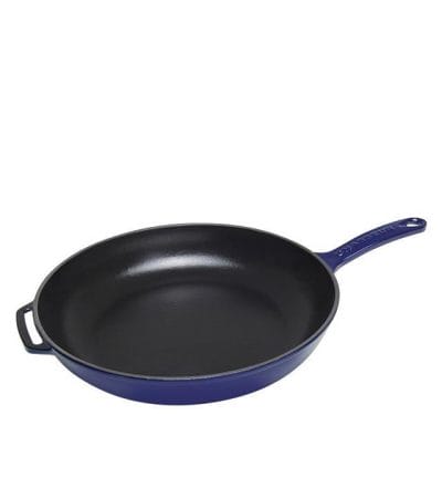 OJAM Online Shopping - Chasseur Fry Pan with Cast Handle 28cm - French Blue