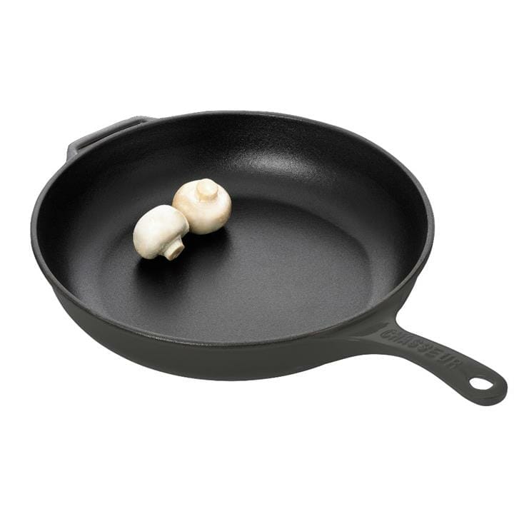 OJAM Online Shopping - Chasseur Fry Pan with Cast Handle 28cm  Matt Black