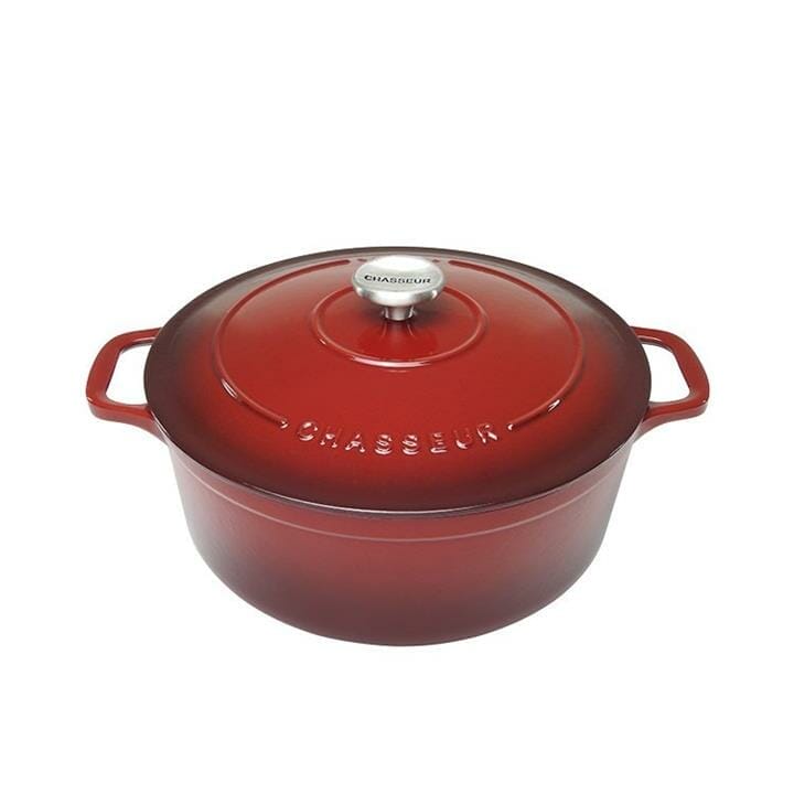 OJAM Online Shopping - Chasseur Round French Oven 24cm/3.8 Litre - Bordeaux