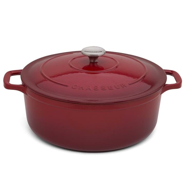 OJAM Online Shopping - Chasseur Round French Oven 28cm/6.1 Litre  Bordeaux