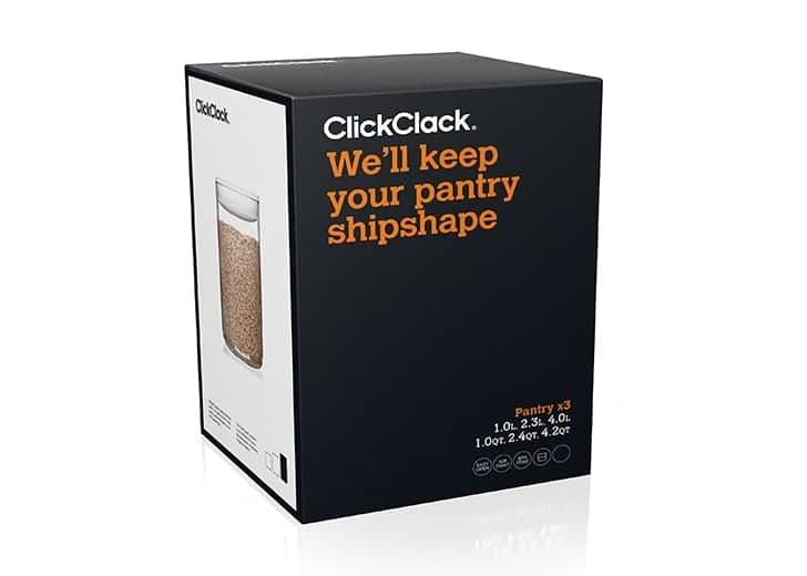 OJAM Online Shopping - Click Clack Pantry Round Set of 3 Large - White