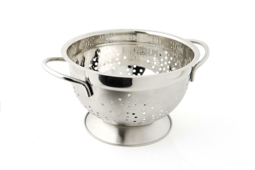 OJAM Online Shopping - Cuisena Deep Stainless Steel Colander 22cm