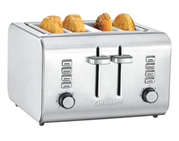 OJAM Online Shopping - Cuisinart Toaster 4 Slice Stainless