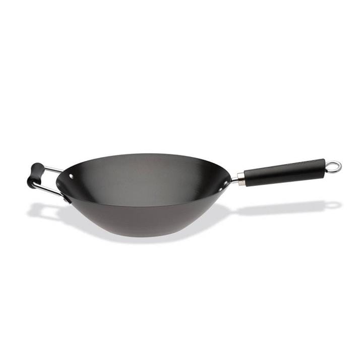 OJAM Online Shopping - Ken Hom Carbon Steel Wok 32cm