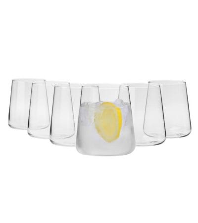 OJAM Online Shopping - Krosno Avant Garde Tapered Tumbler 380ML Set 6 Gift Boxed