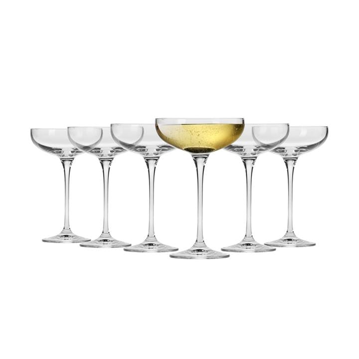 OJAM Online Shopping - Krosno Harmony Champagne Coupe 240ML Set of 6