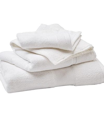 OJAM Online Shopping - L&M Home Regent Luxury White Bath Towel 143x76cm