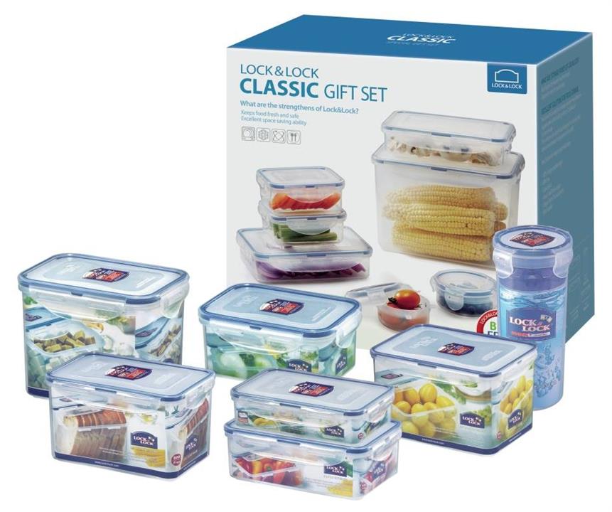 OJAM Online Shopping - Lock & Lock Classic 8 Piece Set
