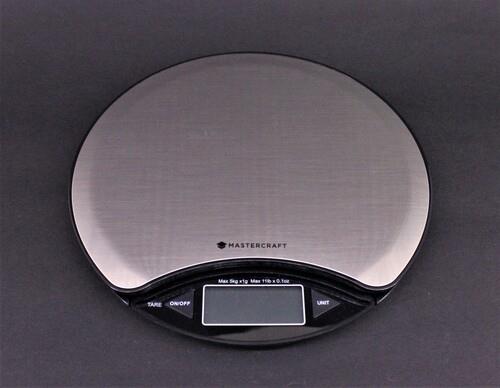 OJAM Online Shopping - Mastercraft Electronic Round Dual Kitchen Scales 5kg