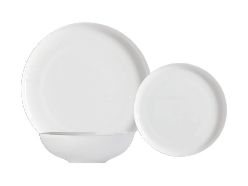 OJAM Online Shopping - Maxwell & Williams  Cashmere Mansion High Rim Dinner Set 18 Piece White