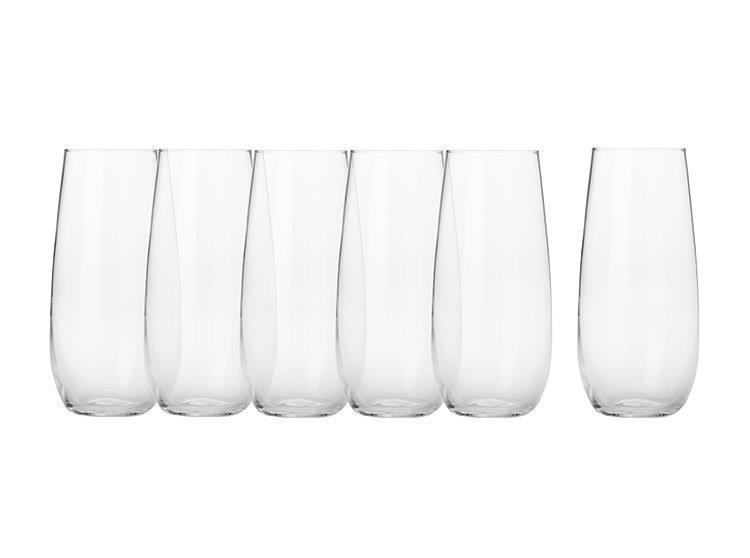 OJAM Online Shopping - Maxwell & Williams Mansion Stemless Flute 230ML Set 6 Gift Boxed