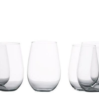 OJAM Online Shopping - Maxwell & Williams Mansion Stemless Red Wine 580ML Set of 6 Gift Boxed