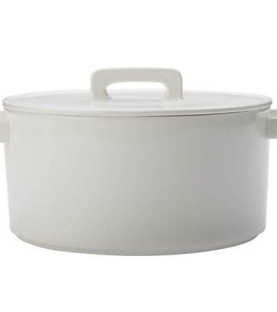 OJAM Online Shopping - Maxwell & Williams Round Casserole 2.6L White Gift Boxed