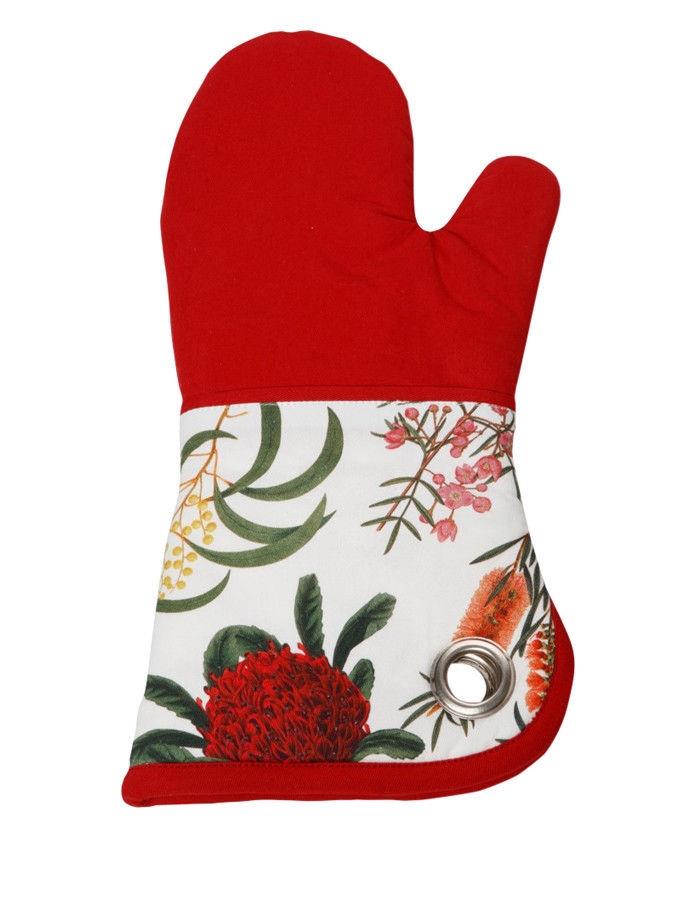 OJAM Online Shopping - Maxwell & Williams Royal Botanic Oven Glove Red